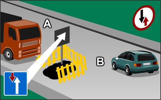 Кто должен уступить дорогу?