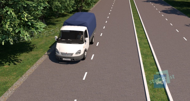 С какой максимальной скоростью допускается движение грузовых автомобилей с разрешенной максимальной массой менее 3,5 т на дорогах с отдельными проезжими частями?