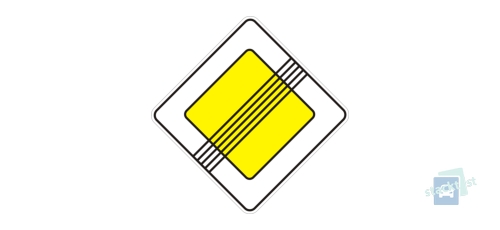 Як Ви повинні діяти на перетин проїзної частини, де встановлено цей дорожній знак?