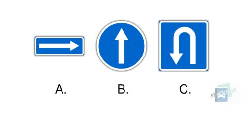 Какой знак запрещает поворот налево?